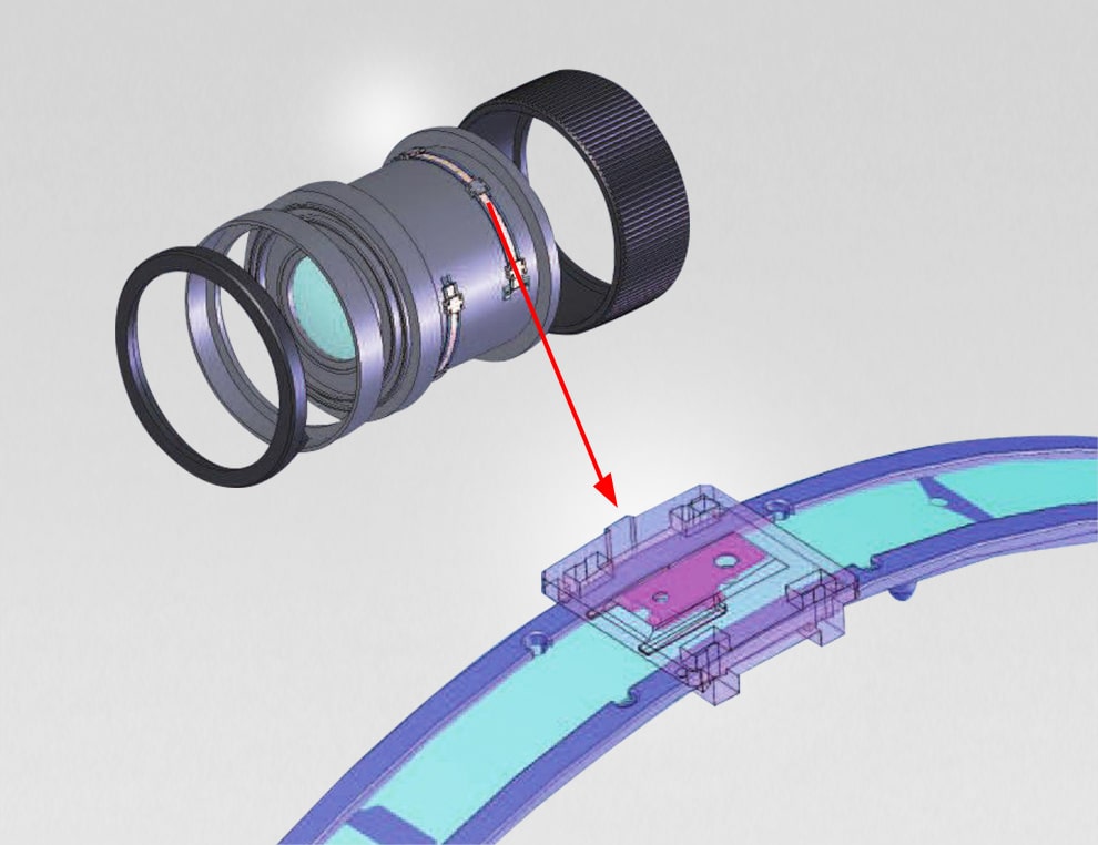 Curved Slide Position Sensor